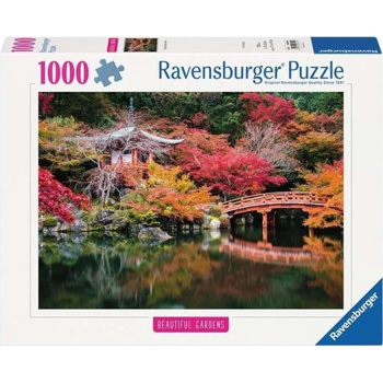 Ravensburger Пъзел Ravensburger от 1000 части - Японските градини Дайго-джи в Киото (12000849)