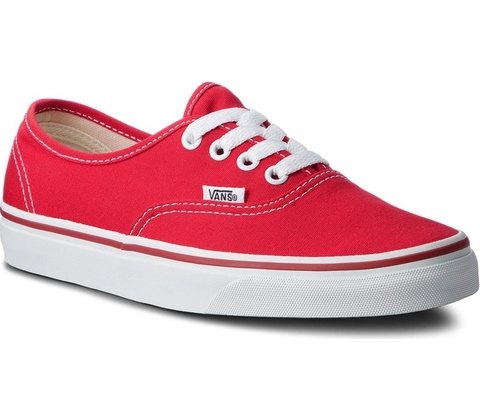 Vans Authentic Red