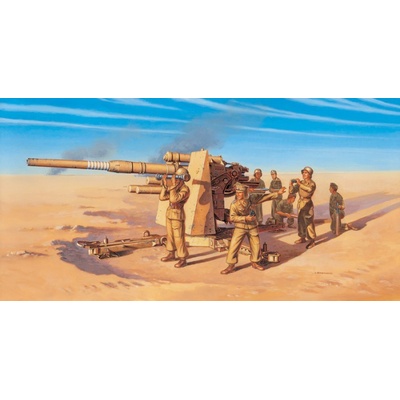 Italeri 8 8 cm. FLAK 37 AA Gun 1:72