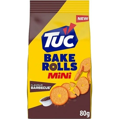 TUC Bake Rolls mini BBQ Chlebové sucháre balenie 80 g