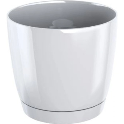 Prosperplast Kvetináč Coubi Round 10 cm biely