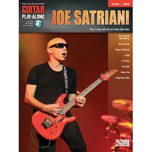 Joe Satriani: Guitar Play-Along Vol. 185 (ISBN: 9781495006944)