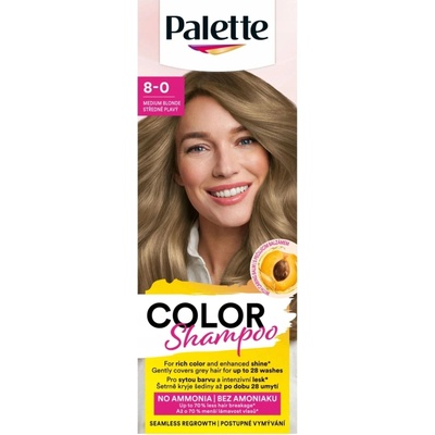 PALETTE Farbiaci šampón Stredne plavý 50 ml