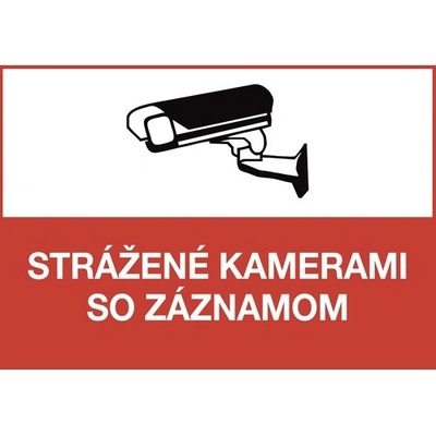 Strážené kamerami so záznamom