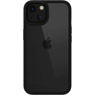 SwitchEasy AERO Plus Case - хибриден удароустойчив кейс с MagSafe за iPhone 13 (черен-прозрачен)