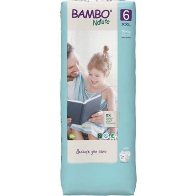 Bambo Nature 6 XXL 16+ kg 40 ks