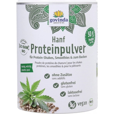 Govinda Bio konopný proteinový prášek 400 g