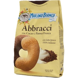 Barilla Бисквити Mulino Bianco Abbracci с какао и прясна сметана 350 г