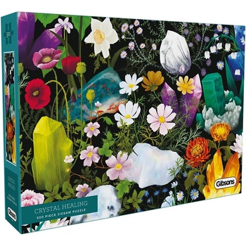 Gibsons Пъзел Gibsons от 500 части - Лечение с кристали (G3611)