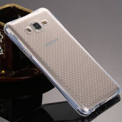 Силиконов гръб прозрачен на точки Samsung Galaxy A3 (2016) A310 (R28- B2) (g672)