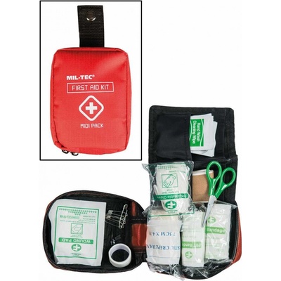 Mil-Tec First aid midi červená