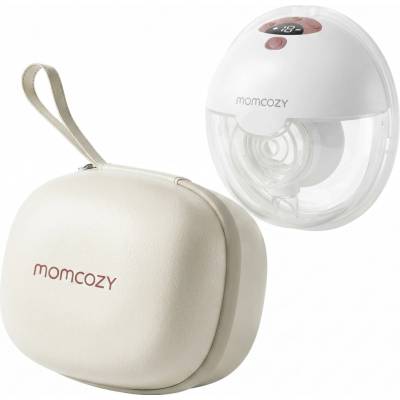 Momcozy M5 elektrická dojčiaca pumpa s ovládaním cez aplikáciu samostatná sada červená