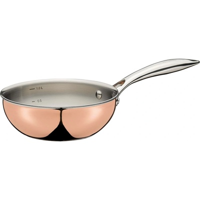Pánev na soté CULINOX, měď, 18 cm - SPRING SOLINGEN (Pánvička na soté CULINOX, měď, 18 cm - SPRING SOLINGEN)