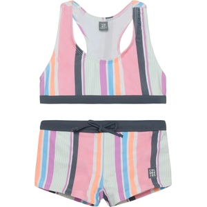 Color Kids Детски комплект бикини Color Kids Kid's Bikini AOP Bikini - Coral Blush - размер 92 (EU) (750-2555-0211)