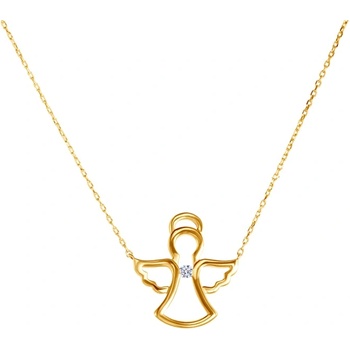 SAVICKI Ангелско колие: злато. диаманти