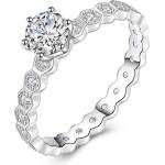 Silenti Jewelry Сребърен пръстен "Живот" - 8 - 57мм (18.1мм диам. )