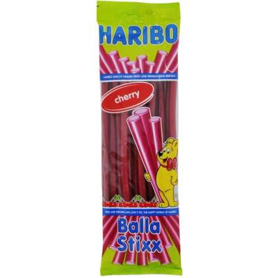 Haribo Balla Stixx Cherry želé s ovocnou príchuťou 80 g
