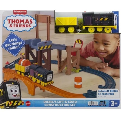 Mattel Томас и приятели: Моторизирани строителни комплект (jbw20)