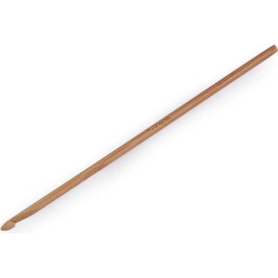 Prima-obchod Bambusový háček na háčkování vel. 3; 4; 4,5; 5; 5,5, barva 4 (4 mm) bambus tmavý