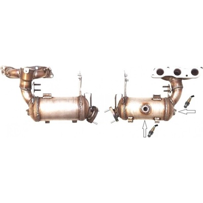 JMJ 1091724Katalyzátor výfuku SMART Forfour 3 (14--) 1.0i , SMART Fortwo 3 (14--) 1.0i