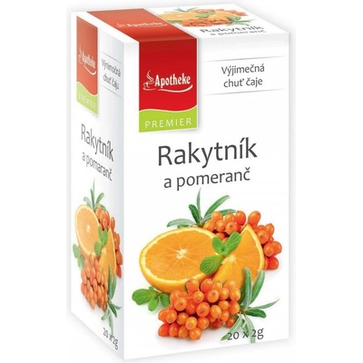 Apotheke Rakytník a pomeranč 20 x 2 g