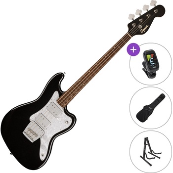 Squier Paranormal Rascal Bass HH SET Metallic Black Електрическа бас китара