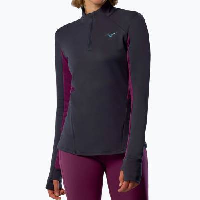 Дамски суитшърт за бягане Mizuno Active Warm Half Zip baritone blue