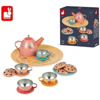 Janod - Метален сервиз за чай (J06596)