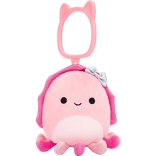 Přívěsek na klíče SQUISHMALLOWS Růžová sépie Auggie