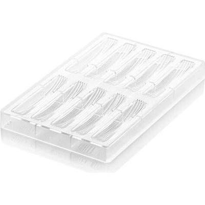 Silikomart polykarbonátová forma na čokoládu tyčinky Riga B 10x25ml