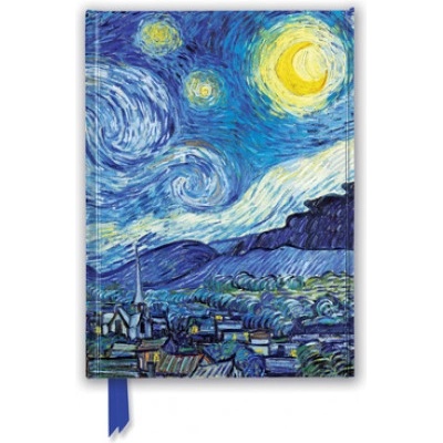 Flame tree pub Vincent Van Gogh: Starry Night (Foiled Journal) | Flame Tree Studio
