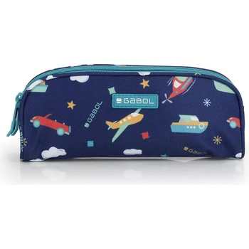 Gabol Ученически несесер Gabol Speedy с два цип, мек