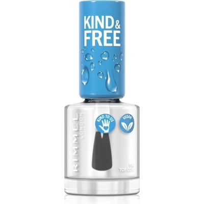 Rimmel London Kind & Free vrchný lak na nechty 150 Oxygen Wave 8 ml