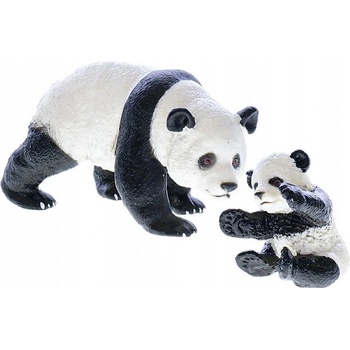 Mikro trading ZooLandia Panda s mládětem 4,5 - 10 cm