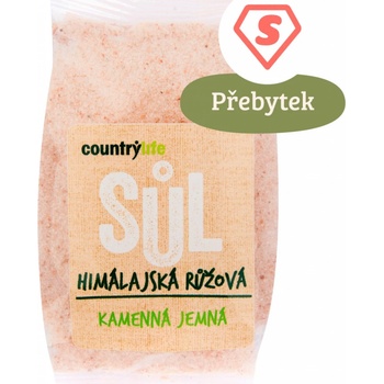 Country life sůl himalájská růžová jemná 500 g