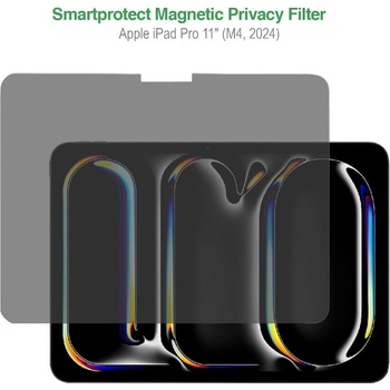 4smarts Smart Protect Magnetic Privacy Filter - магнитно защитно покритие с определен ъгъл на виждане за дисплея на iPad Pro 11 (2024)
