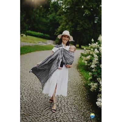 LITTLE FROG ring sling - CARBON HARMONY - S