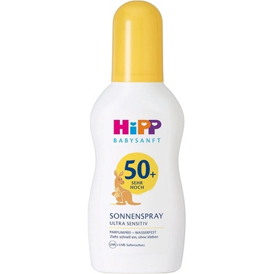 HiPP Слънцезащитен спрей Hipp, SPF 50, 50 ml (90803)