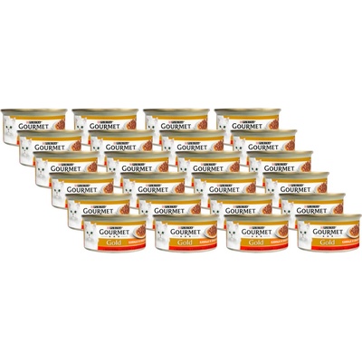 Gourmet Gold Sauce Delight s hovädzím mäsom 24 x 85 g