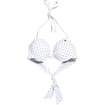 Superdry Cassie Cup bikini top - White (Polka Dot)