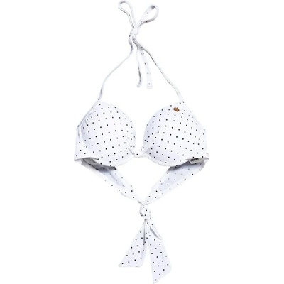 Superdry Cassie Cup bikini top - White (Polka Dot)