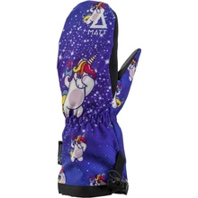 Matt 3331 Kids Mitten Unicorn modrá