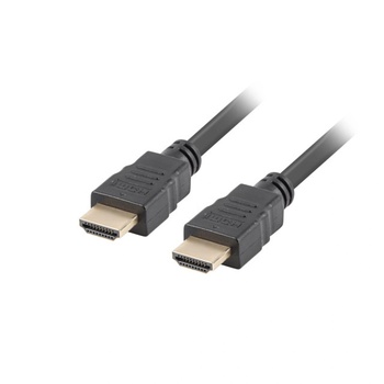 Lanberg CA-HDMI-13CC-0010-BK HDMI кабел 1 M HDMI A-тип (стандартен) черен (CA-HDMI-13CC-0010-BK) (CA-HDMI-13CC-0010-BK)
