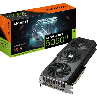 GIGABYTE GeForce RTX 5060 Ti GAMING OC 16GB GDDR7 128bit (GV-N506TGAMING OC-16GD)