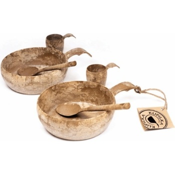 KUPILKA START THE DAY, комплект чинии, кафяв (T00061101)