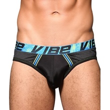 Andrew Christian slipy 92123 Vibe Sports Mesh Brief čierne