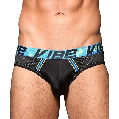 Andrew Christian slipy 92123 Vibe Sports Mesh Brief čierne