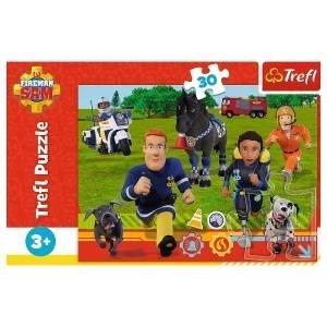 Trefl Puzzle - 30 - Ready to help Fireman Sam Trefl 18297
