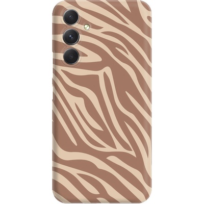 Matný kryt do Samsung Galaxy A55 5G Zebra Mocha Mousse karmel – Hledejceny.cz