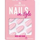 Essence Nails In Style umělé nehty 14 Rose and Shine 12 ks